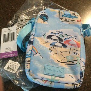 Vera Bradley Easy RFID Crossbody Bag in Beach Treasures NWT